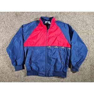 cannon activewear north american fullzip jacket XL Red Blue
